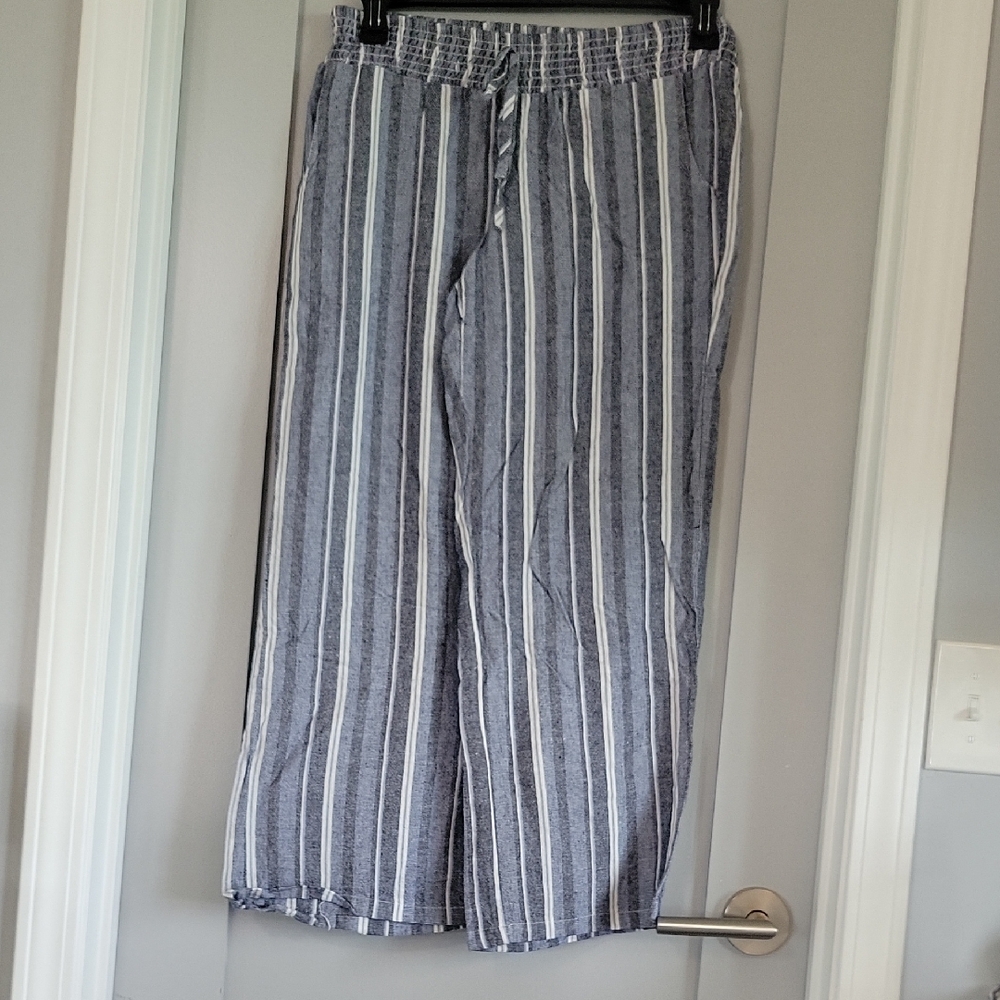 Maurices Blue and White Striped Men's Joggers